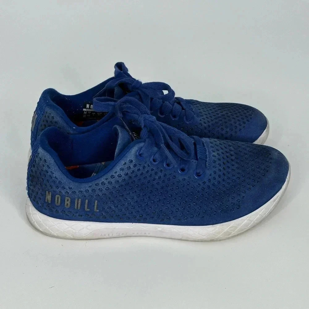 Nobull Shoes | True Blue‎ Suede Training Shoes Men’s Size 6